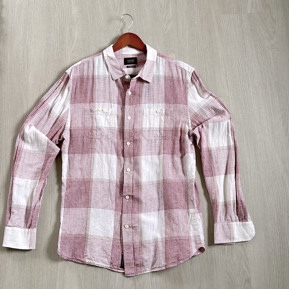 Jachs Button Down Long Sleeve Shirt Classic Fit